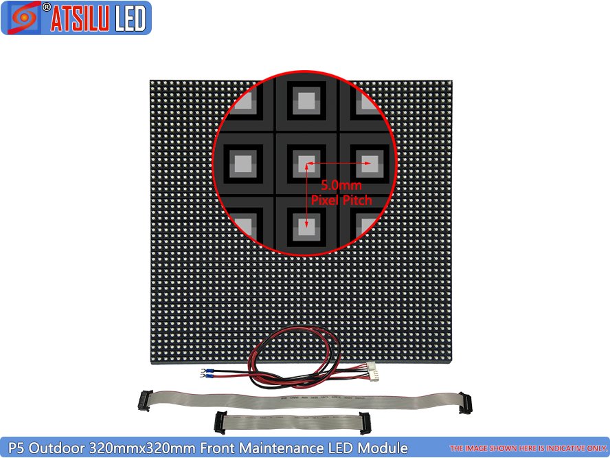 P5mm Outdoor Front Access HD LED Display Module
